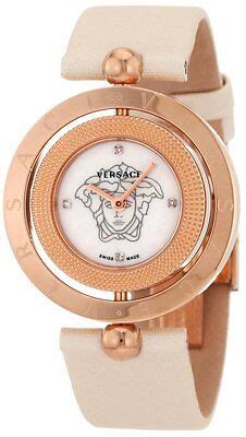 Versace Women's 79Q80SD497 S002 Eon Two Rings Rose 